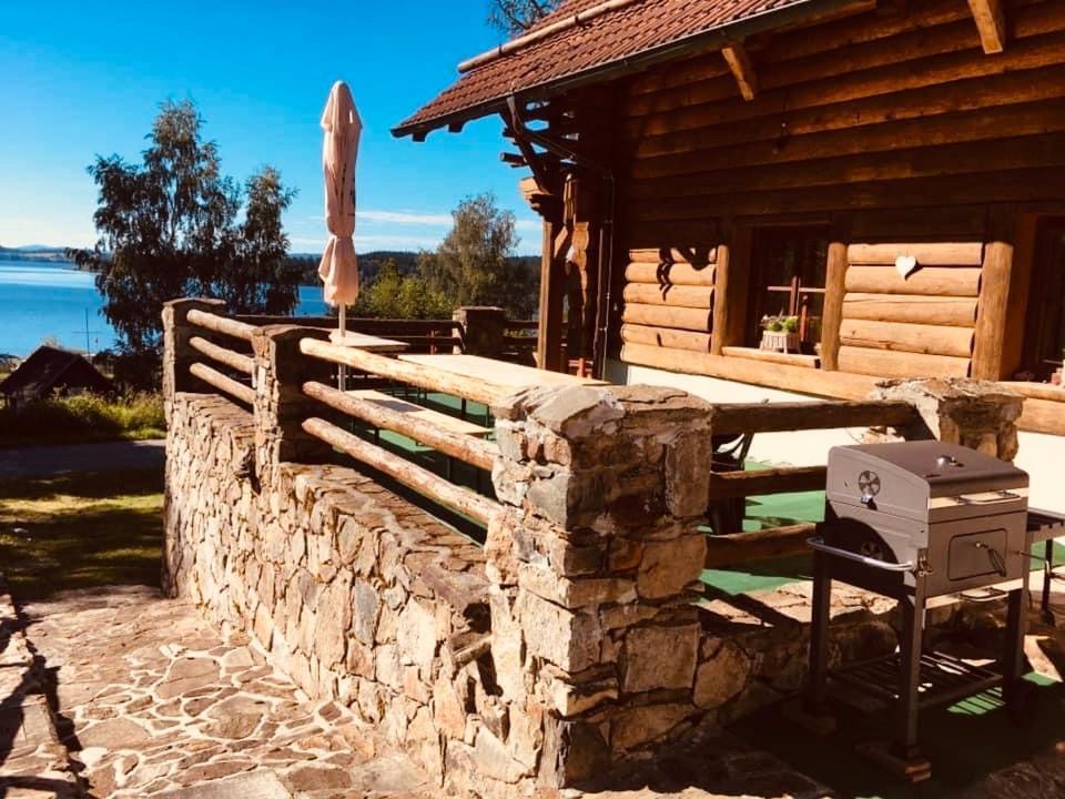 Apartmány Srub Jenišov Horni Plana Exterior foto