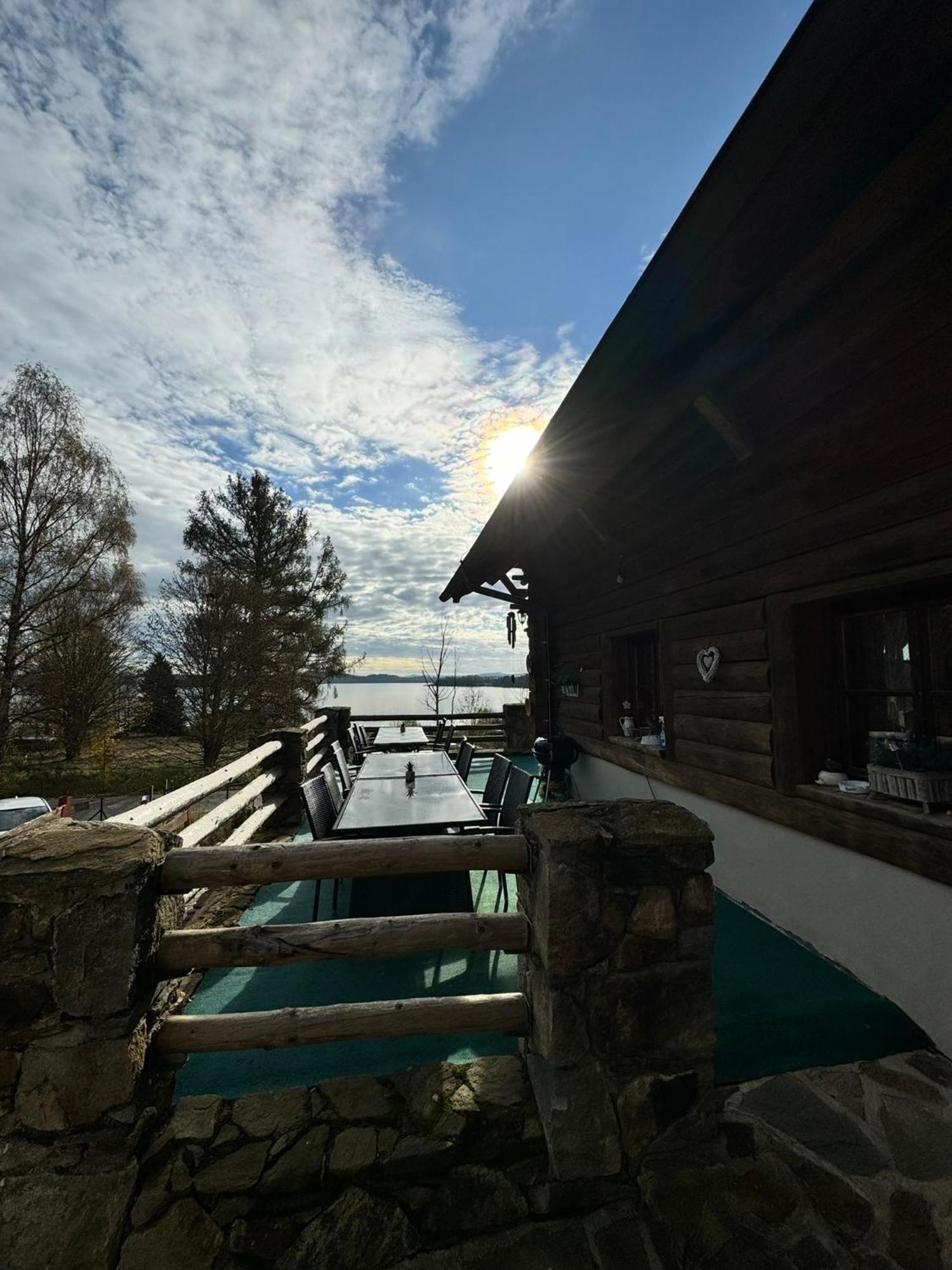Apartmány Srub Jenišov Horni Plana Exterior foto
